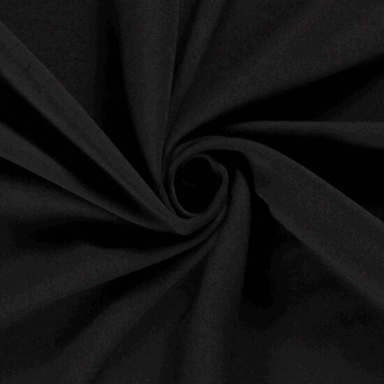 Elastīgs kostīmaudums gabardīns Melns