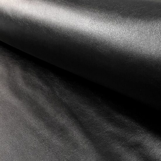 Elastīga mākslīgā āda Melna